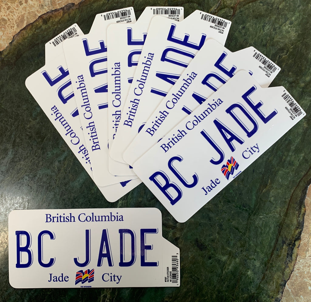BC Jade Sticker