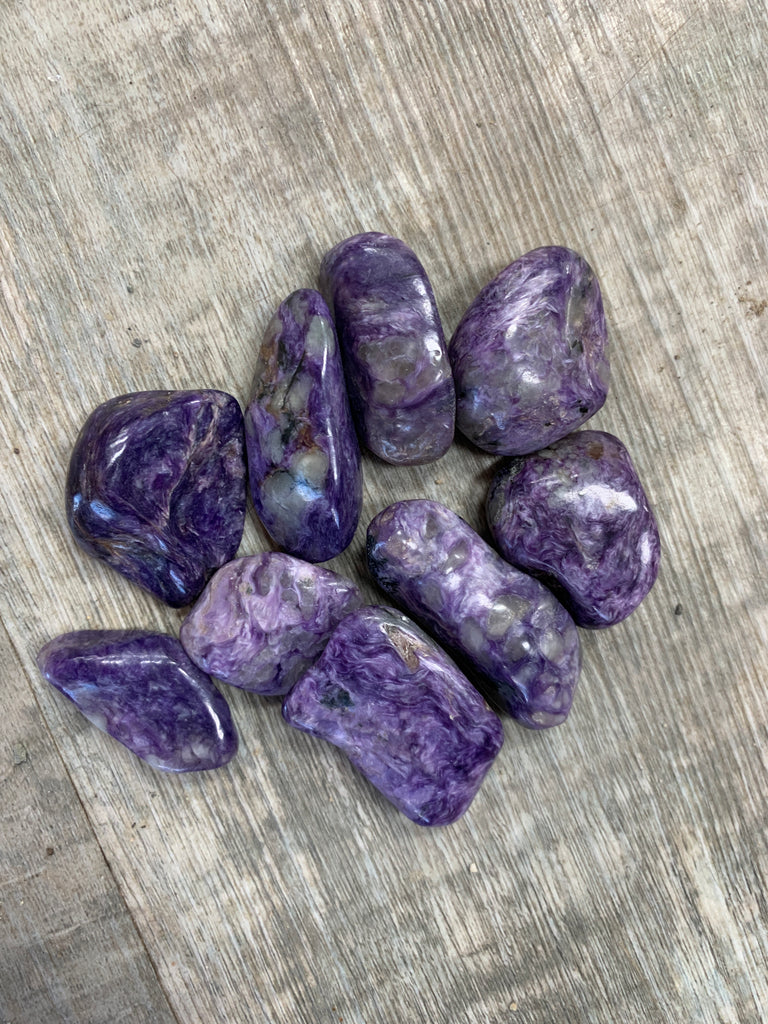 Charoite Tumbled Stone