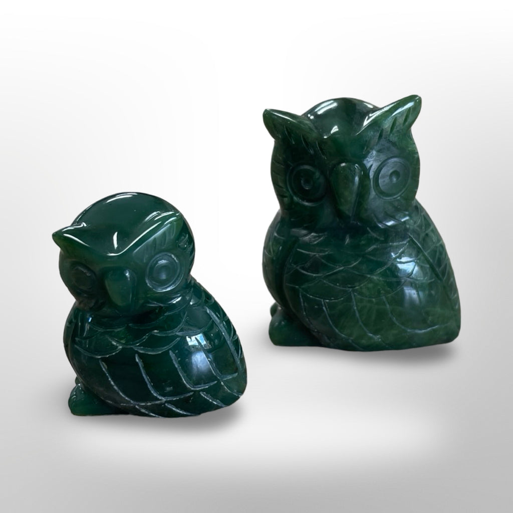 Jade Great Horned Owl
