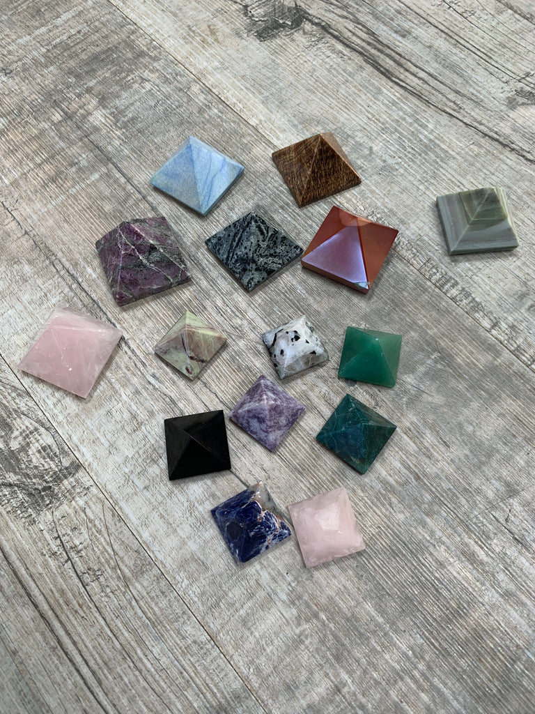 Gemstone Pyramids