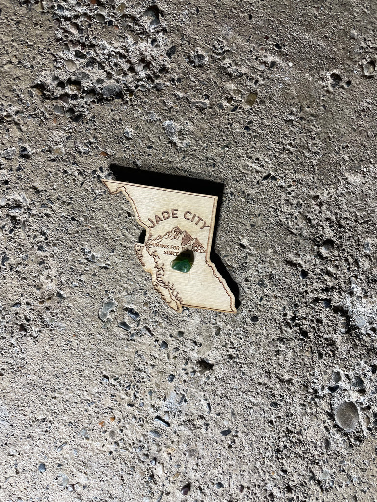 Jade City Wood Key Chains