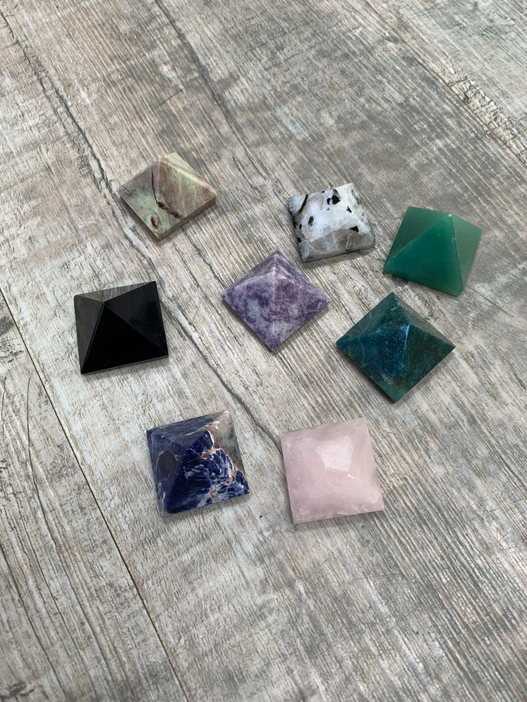 Gemstone Pyramids