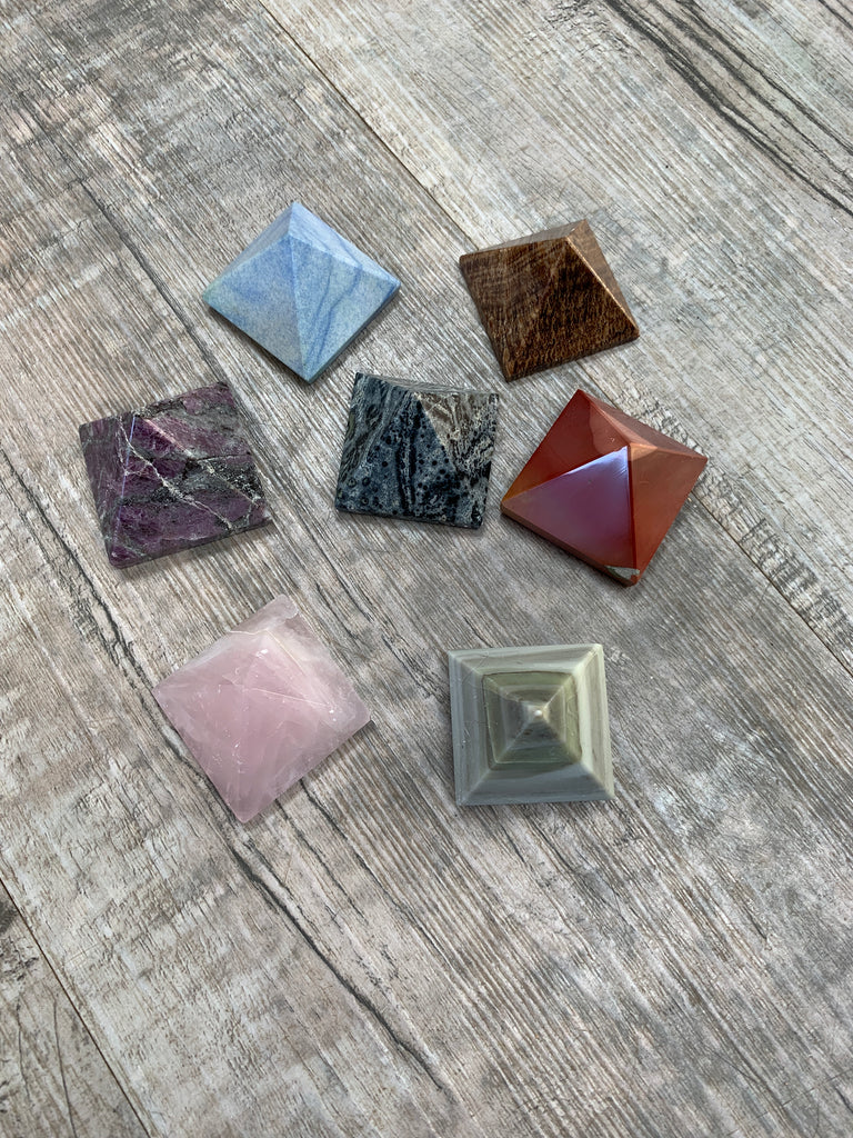 Gemstone Pyramids