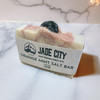 Handmade Soap with a piece of Jade