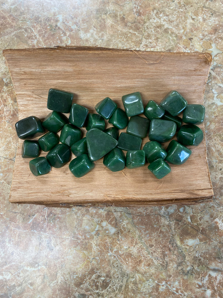 High Grade Tumbled Jade