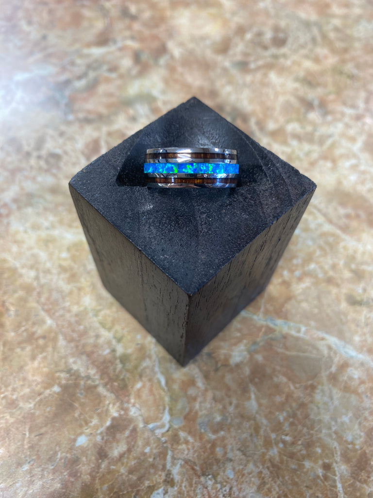 Blue Brown Ring