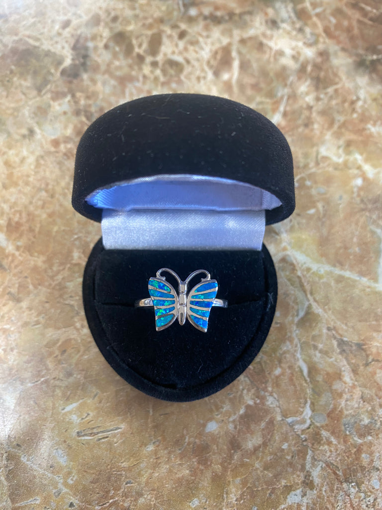 Butterfly Blue Ring