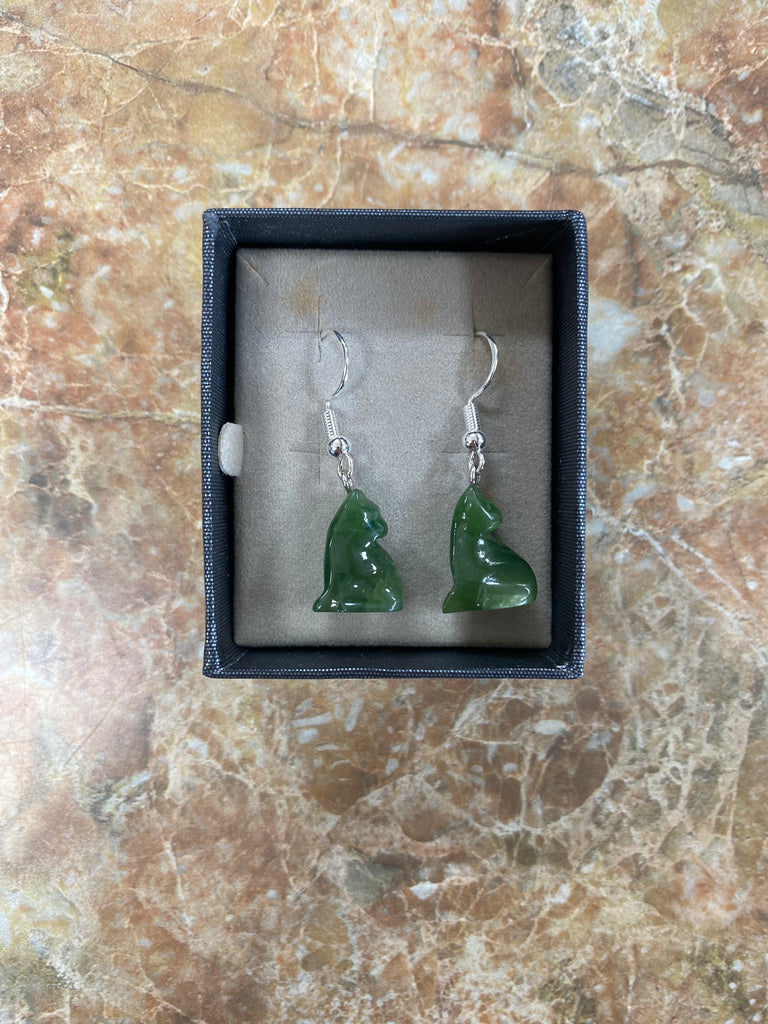 Jade Earrings Gold/Silver