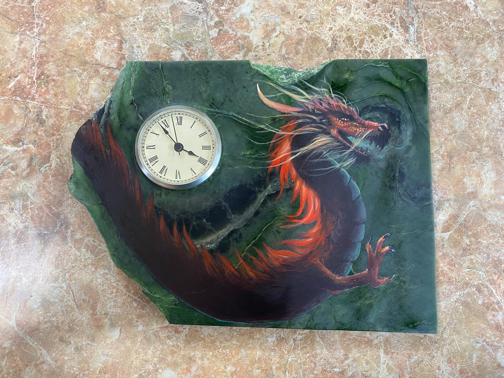 Red Dragon Clock