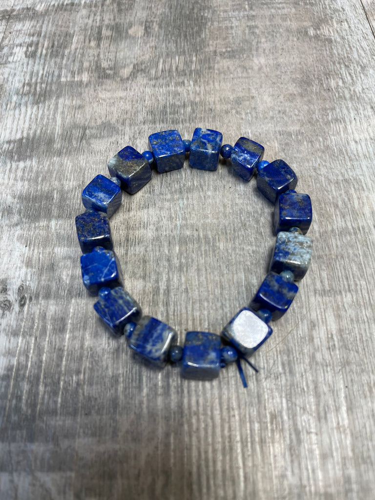 Lapis Lazuli Square Bracelets