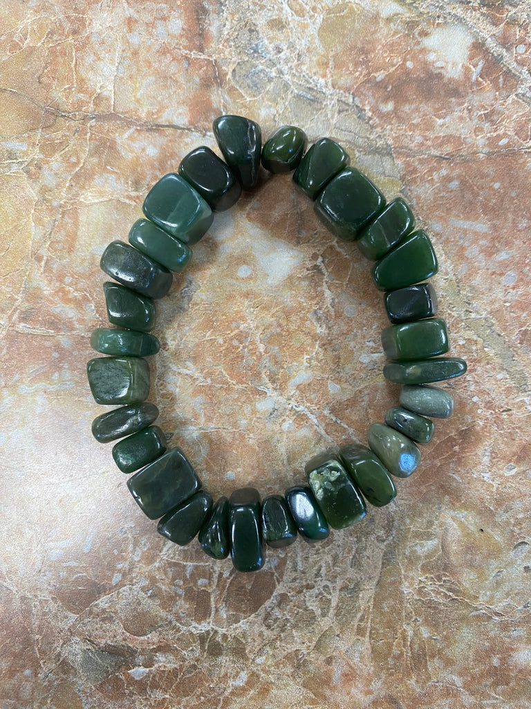 Irregular Jade Bracelet