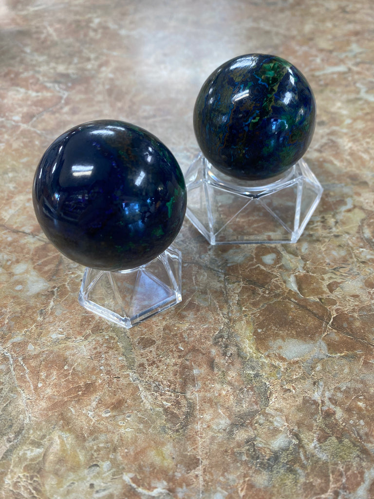 Azurite/Malachite Spheres