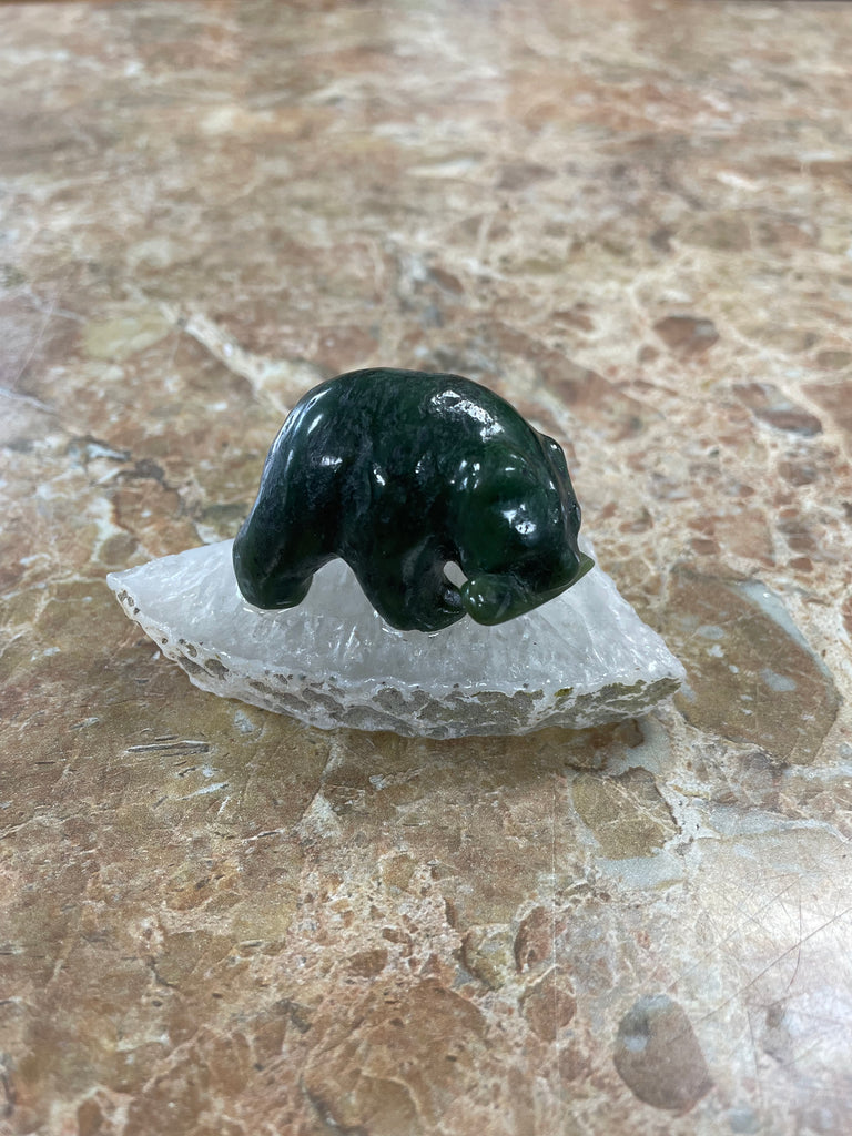 Jade Bear on Agate