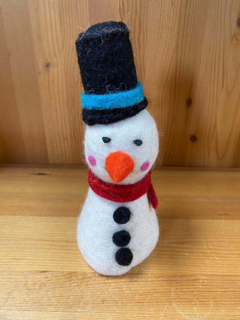 Felt Snowman Toy