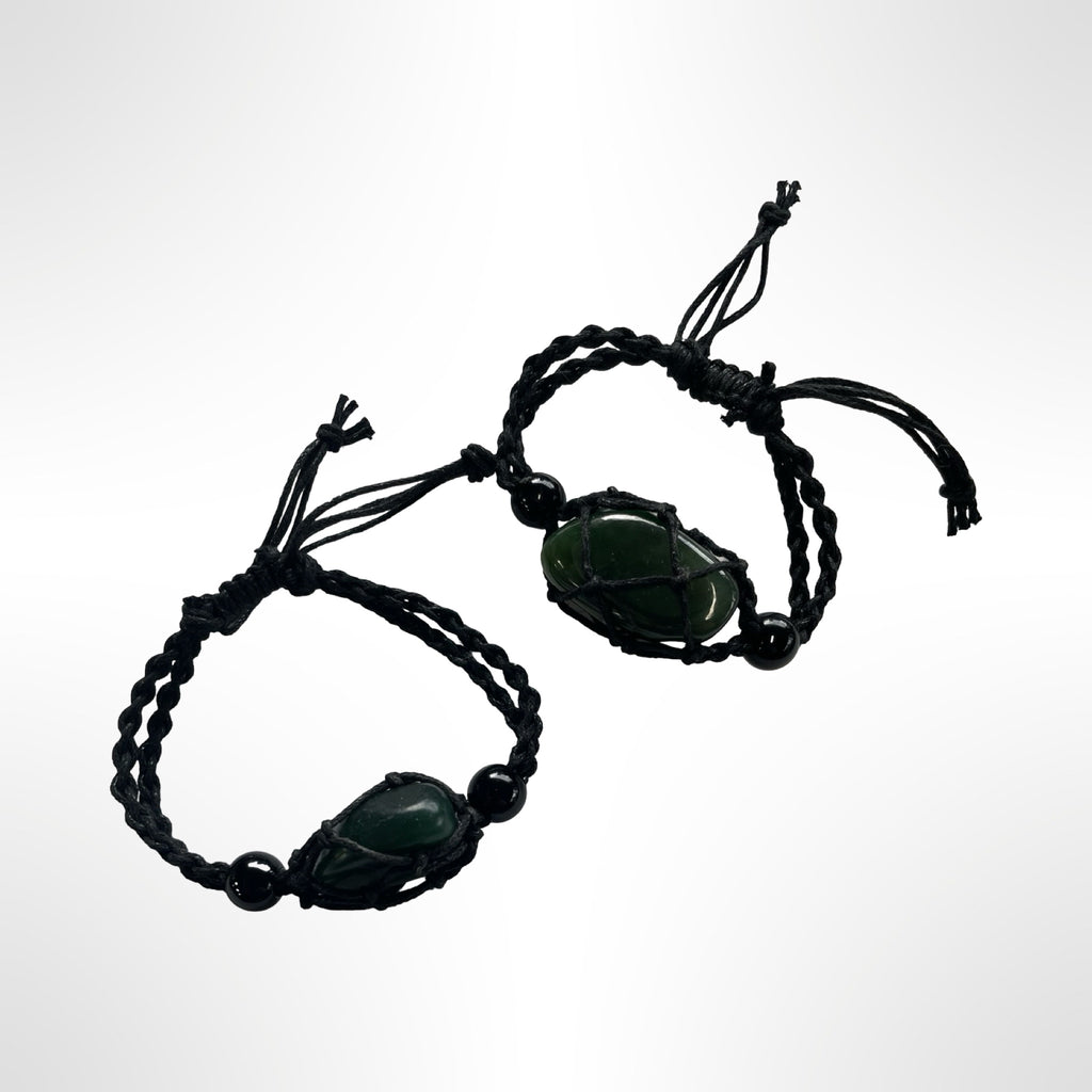 Macrame Jade Bracelet
