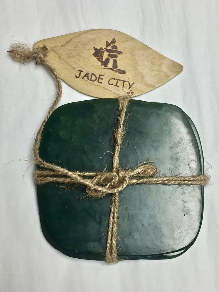 Jade Coaster (set of four)