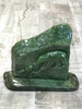 Grizzly Bear Fishing Scene on Jade