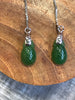 Jade Pineapple Drop Earrings