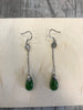 Jade Teardrop Dangle Earrings