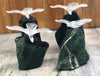 Crystal Goose on Jade Base