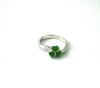 Jade Clover Ring / size 12