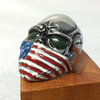 American Balaclava Skull Ring