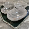 Clear quartz bowls