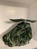Jade eagle soaring above jade rock
