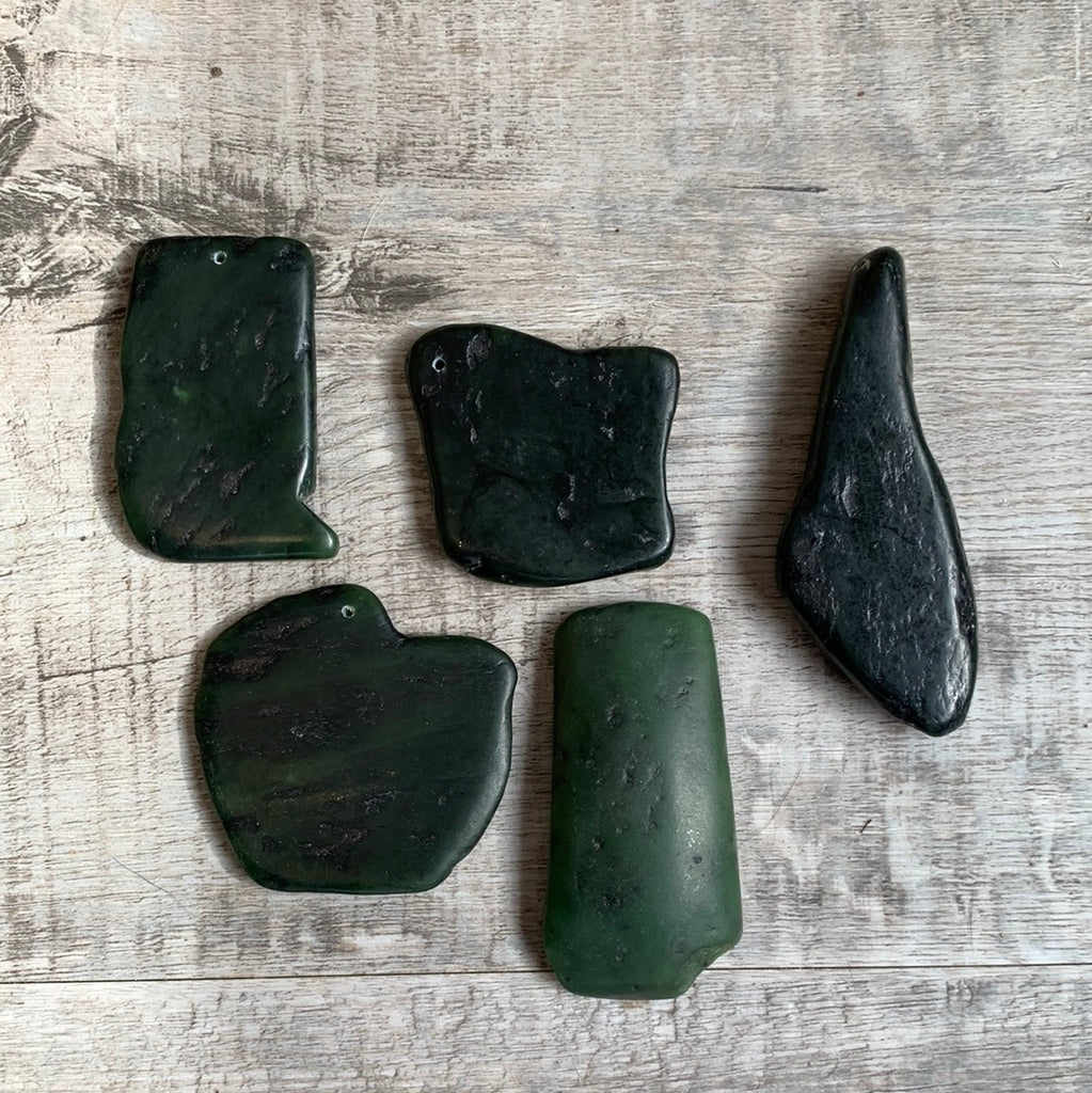 Jade irregular pieces