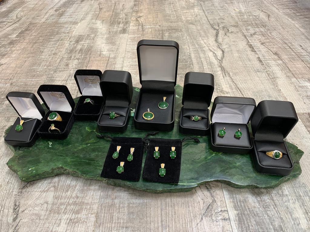 Jade jewelry made by Lakeland Creations