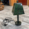 Jade lamp with shade