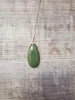 Jade Teadrop Cabochon Pendant - made in Jade City